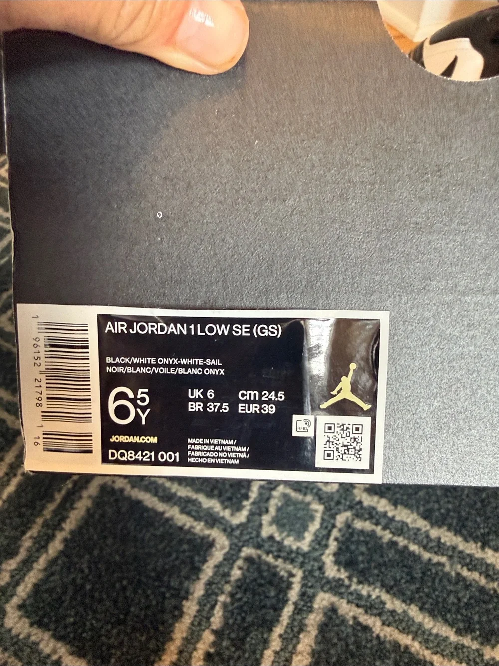 Nike Air Jordan 1 Low SE GS